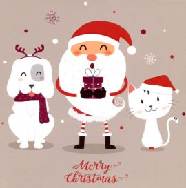 CARNET DOUBLE QM SANS TEXTE 12 x 12 cm – FIN D’ANNEE + Enveloppe