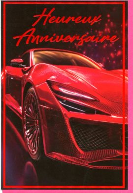 CARNET ANNIVERSAIRE HOMME