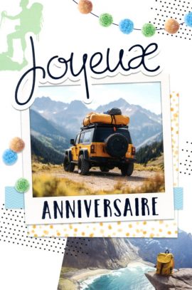 CARNET ANNIVERSAIRE HOMME