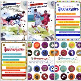 CARNET ANNIVERSAIRE HOMME