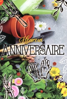 CARNET ANNIVERSAIRE HOMME