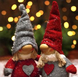 CARNET DOUBLE Q SANS TEXTE 15 x 15 cm – FIN D’ANNEE + Enveloppe