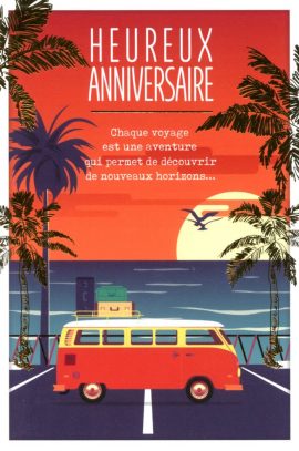 CARNET ANNIVERSAIRE HOMME