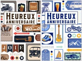 CARNET ANNIVERSAIRE HOMME