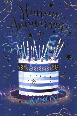 CARNET ANNIVERSAIRE HOMME