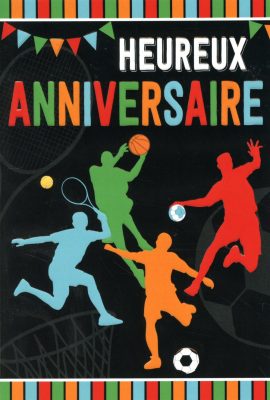 CARNET ANNIVERSAIRE HOMME