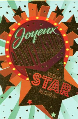 CARNET ANNIVERSAIRE HOMME