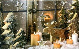 CARNET DOUBLE MD SANS TEXTE 13,5 x 8,5 cm – FIN D’ANNEE + Enveloppe