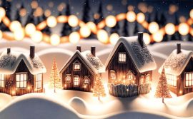 CARNET DOUBLE MD SANS TEXTE 13,5 x 8,5 cm – FIN D’ANNEE + Enveloppe