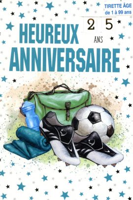 CARNET ANNIVERSAIRE HOMME TIRETTE