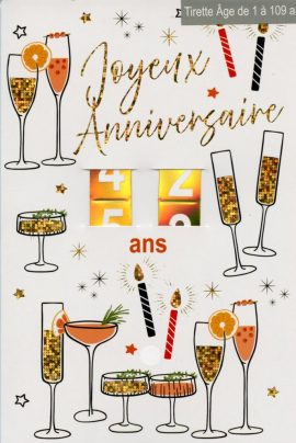 CARNET ANNIVERSAIRE HOMME TIRETTE