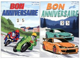 CARNET ANNIVERSAIRE HOMME TIRETTE