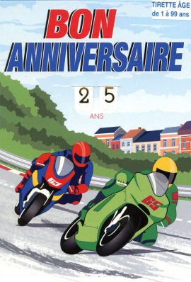 CARNET ANNIVERSAIRE HOMME TIRETTE