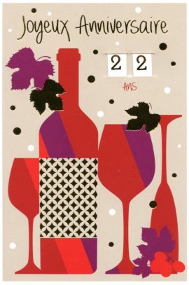 CARNET ANNIVERSAIRE HOMME TIRETTE