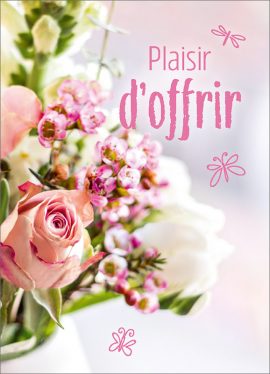 CARNET AVEC TEXTE – Ft 6 x 8,3 cm + ENVELOPPE