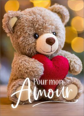 CARNET AVEC TEXTE – Ft 6 x 8,3 cm + ENVELOPPE