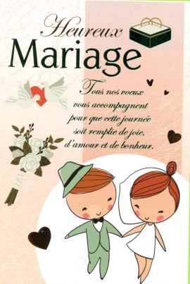 CARNET MARIAGE