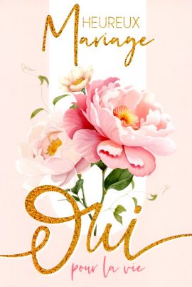CARNET MARIAGE