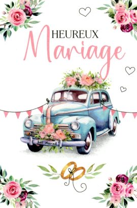 CARNET MARIAGE