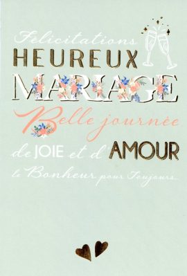 CARNET MARIAGE