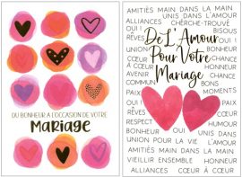CARNET MARIAGE