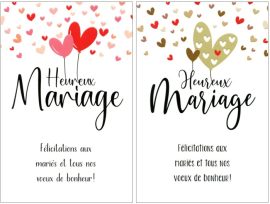 CARNET MARIAGE