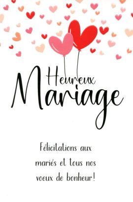CARNET MARIAGE