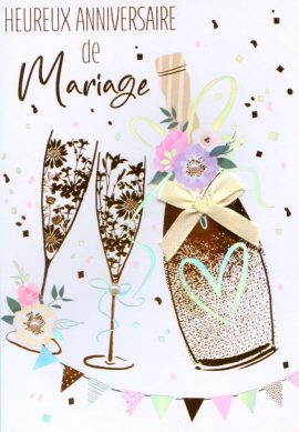 CARNET ANNIVERSAIRE DE MARIAGE TIRETTE