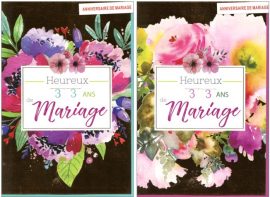 CARNET ANNIVERSAIRE DE MARIAGE