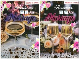 CARNET ANNIVERSAIRE DE MARIAGE