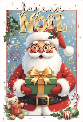 CARTES MUSICALES JOYEUX NOEL