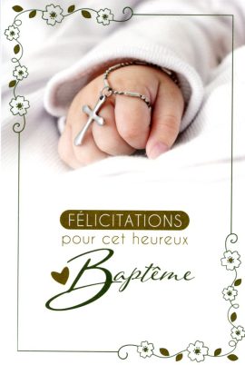 CARNET BAPTÊME