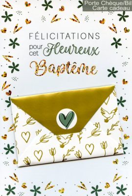 CARNET BAPTÊME