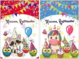 CARNET ANNIVERSAIRE ENFANTS