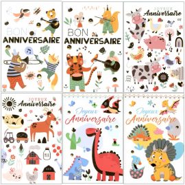 CARNET ANNIVERSAIRE ENFANTS