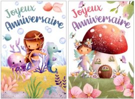 CARNET ANNIVERSAIRE ENFANTS