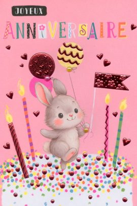 CARNET ANNIVERSAIRE ENFANTS
