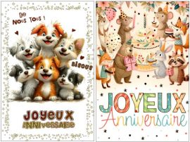 CARNET ANNIVERSAIRE ENFANTS
