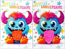 CARNET ANNIVERSAIRE ENFANTS
