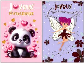 CARNET ANNIVERSAIRE ENFANTS