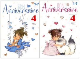 CARNET ANNIVERSAIRE ENFANTS TIRETTE