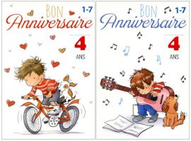 CARNET ANNIVERSAIRE ENFANTS TIRETTE