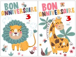 CARNET ANNIVERSAIRE ENFANTS TIRETTE