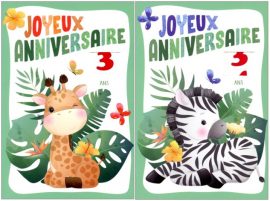 CARNET ANNIVERSAIRE ENFANTS TIRETTE