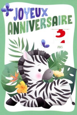 CARNET ANNIVERSAIRE ENFANTS TIRETTE