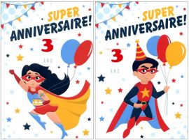 CARNET ANNIVERSAIRE ENFANTS TIRETTE