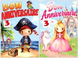 CARNET ANNIVERSAIRE ENFANTS TIRETTE