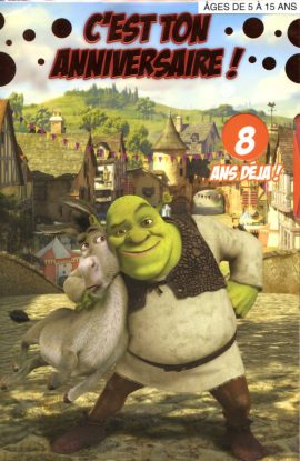 CARNET ANNIVERSAIRE ENFANTS  TIRETTE