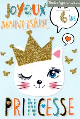 CARNET ANNIVERSAIRE ENFANTS TIRETTE