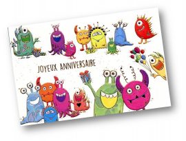 CARNET ANNIVERSAIRE ENFANTS  TIRETTE